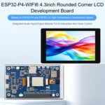 Waveshare ESP32-P4-WIFI6 4.3inch Development Board, 480 × 800 Resolution, 5-Point Touch, Onboard Audio Codec Chip, Basic Model - Imagen 2
