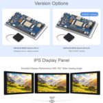 Waveshare ESP32-P4-WIFI6 4.3inch Development Board, 480 × 800 Resolution, 5-Point Touch, Onboard Audio Codec Chip, Basic Model - Imagen 4