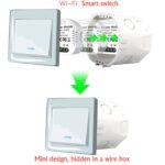 Interruptor inteligente Wifi oculto Atenuador y interruptor tradicional Interruptor inteligente de doble control - Imagen 3