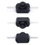 20 PCS YT-1208-YD Interruptor de botón de linterna LED, Straight Feet - Imagen 2