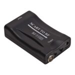Convertidor de video SCART a RF, compatible con RF67.25MHz, 61.25MHz
