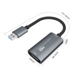 Z29 HDMI Hembra a USB 2.0 Macho + Audio VideoCapture Box - Imagen 2