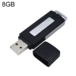 Grabadora de voz de disco U portátil recargable SK868 de 8 GB