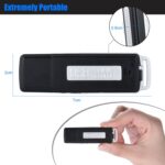 Grabadora de voz de disco U portátil recargable SK868 de 16 GB - Imagen 3