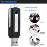 Grabadora de voz de disco U portátil recargable SK868 de 16 GB - Imagen 4