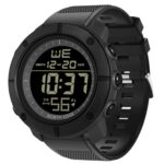 TANK North Edge Hombres Moda Profesional Militar Ejército Deporte al aire libre Impermeable Correr Natación Reloj digital inteligente, TANK North Edge