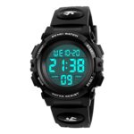 SKMEI 1258 Reloj de pulsera impermeable noctilucente multifuncional para deportes al aire libre, tamaño: S