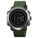 SKMEI 1416 Reloj digital de anillo de acero resistente al agua noctilucente de moda al aire libre multifuncional, 1416 Steel Ring