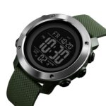 SKMEI 1416 Reloj digital de anillo de acero resistente al agua noctilucente de moda al aire libre multifuncional, 1416 Steel Ring - Imagen 3