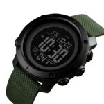 SKMEI 1426 Multifuncional Moda al aire libre Noctilucent Impermeable Máquina negra Anillo de goma Reloj digital, 1426 Black Machine Rubber Ring - Imagen 3