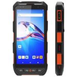 Terminal de datos industrial portátil con Android 10, 5,5 pulgadas, IP65, escáner de código de barras, estilo RFID UHF