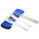 Cubiertos de exterior de tres piezas, Dark blue