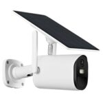 T20 1080P Full HD 4G (versión de la UE) Cámara con energía solar, soporte PIR Sensor infrarrojo del cuerpo humano, visión nocturna, audio de dos vías, tarjeta TF - Imagen 2