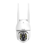 Cámara PTZ para exteriores Sricam SP028 1080P HD, compatible con audio bidireccional / detección de movimiento / detección de humanoides / visión nocturna en color / tarjeta TF, enchufe de EE. UU., SP028 US Plug - Imagen 2
