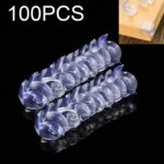Cojín protector anticolisión de la mesa de los niños de la forma del hemisferio de la cubierta de seguridad de la esquina del escritorio del bebé 100 PCS con adhesivo de doble cara