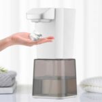 Dispensador automático de jabón en espuma para lavadora de manos con espuma de inducción inteligente, capacidad: 280 ml