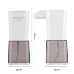 Dispensador automático de jabón en espuma para lavadora de manos con espuma de inducción inteligente, capacidad: 280 ml - Imagen 3