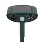 Potente repelente de animales ultrasónico de energía solar con sensor PIR y sensor de luz - Imagen 4