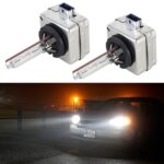 1 par D8S 4300K Car HID Kit de bombillas de xenón Faros delanteros, D8S 4300K