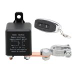 ZL180 12V 120A Relé de automóvil Aislador de batería remoto Rireless con clip de batería x 2 Control remoto x 2 - Imagen 2
