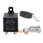 ZL180 12V 200A Relé de automóvil Aislador de batería remoto Rireless con clip de batería x 2 Control remoto x 2 - Imagen 2