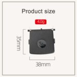 Cubierta de interruptor Isofix para asiento de seguridad para niños BMW Serie 3 E92, For BMW 3 Series E92 - Imagen 3