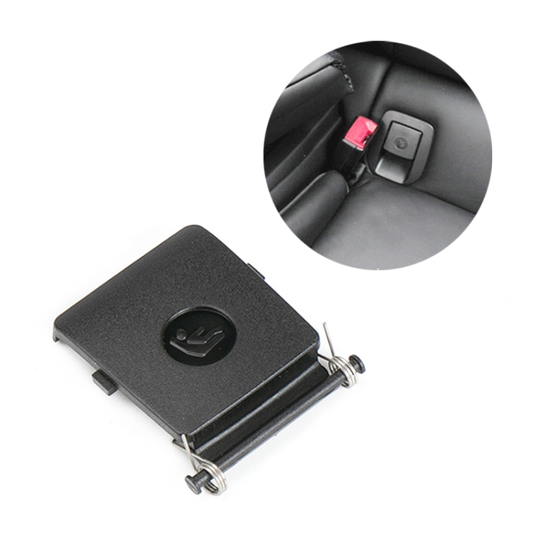 CAR2358B.jpg Para BMW Serie 3 E92, cubierta de interruptor Isofix para asiento de seguridad infantil de coche de conducción izquierda 5220 6970 744-1, For BMW 3 Series E93 - Imagen 1