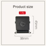 Para BMW Serie 3 E92, cubierta de interruptor Isofix para asiento de seguridad infantil de coche de conducción izquierda 5220 6970 744-1, For BMW 3 Series E93 - Imagen 3