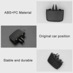 Para Toyota Previa volante a la izquierda coche izquierda y derecha aire acondicionado paleta de salida de aire 55670-28250, For Toyota Previa (Black) - Imagen 4