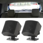 TP-008A 2pcs 500W 105dB Tweeter de cúpula de coche Altavoz de audio Altavoz de agudos
