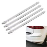 Tira anticolisión de silicona para coche de 4 piezas