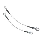 Para Ford/Mazda Pickup puerta trasera Cable deflector de alambre de acero bisagra de puerta trasera F37Z9943052A F37Z9943053A