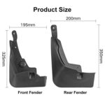 Para Toyota RAV4 2019 4 unids/set protector de guardabarros de plástico suave para coche - Imagen 3