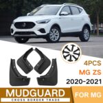 Para MG ZS 2020-2021, 4 unids/set, guardabarros de plástico suave para coche - Imagen 2