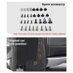 Para Suzuki Jimny 2019-2023 4 unids/set protector de guardabarros de plástico suave para coche - Imagen 5