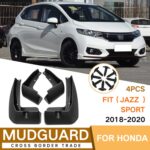 Para Honda Fit Jazz Sport 2018-2020 4 unids/set, guardabarros de plástico suave para coche - Imagen 2