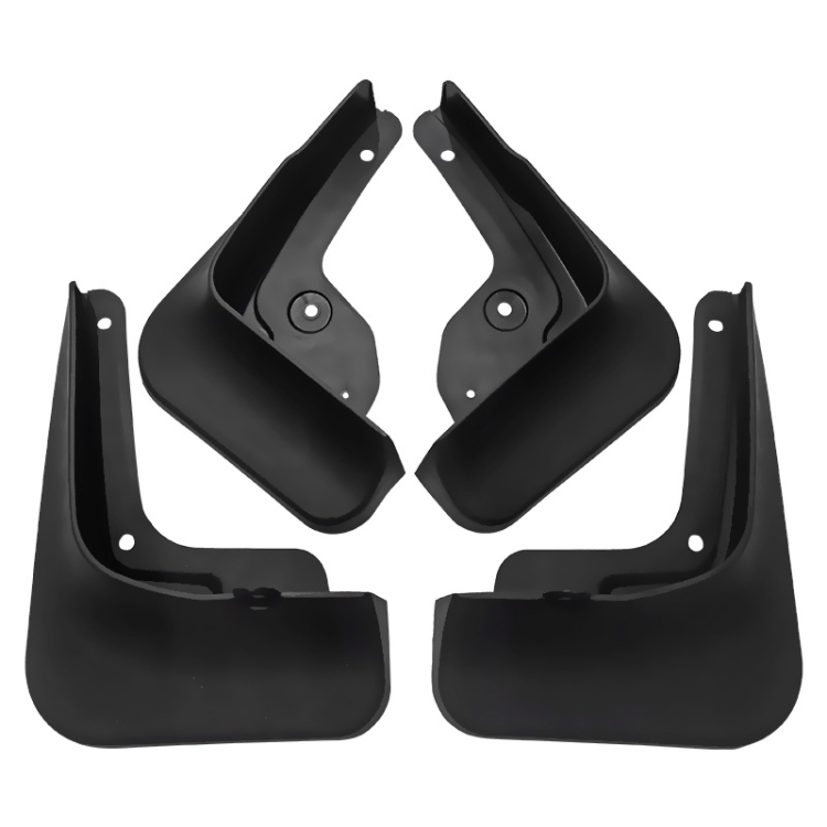 CAR2604.jpg Para Hyundai China/EE. UU. Versión Tucson 2021-2022 4 unids/set coche Auto plástico suave contra salpicaduras guardabarros protector - Imagen 1