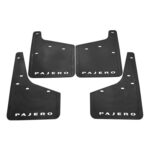 Para Mitsubishi PAJERO 2004-2021 4 unids/set coche Auto plástico suave Splash Flaps guardabarros