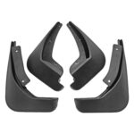 Para Ford Fiesta 2013-2017 4 unids/set protector de guardabarros de plástico suave para coche