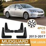 Para Lexus ES 2013-2017 4 unids/set protector de guardabarros de plástico suave para coche - Imagen 2