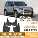 Para LandRover Defender 2020-2022, 4 unids/set, protector de guardabarros de plástico suave para coche - Imagen 2