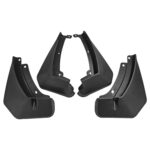 Para Skoda Kodiaq 2016-2021, 4 unids/set, guardabarros de plástico suave para coche