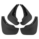 Para Mazda 2 Hatchback 2007-2012 4 unids/set protector de guardabarros de plástico suave para coche