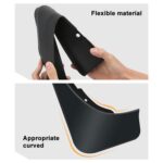 Para Mazda 2 Hatchback 2007-2012 4 unids/set protector de guardabarros de plástico suave para coche - Imagen 4
