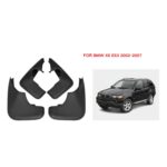 Para BMW X5 E53 2002-2007 4 unids/set coche Auto plástico suave Splash Flaps guardabarros - Imagen 2