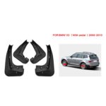 Para BMW X3 2006-2010 4 unids/set coche Auto plástico suave Splash Flaps guardabarros con Pedal - Imagen 2