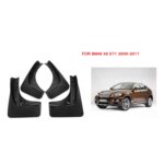 Para BMW X6 E71 2009-2017 4 unids/set coche Auto plástico suave Splash Flaps guardabarros - Imagen 2