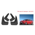 Para Audi A3 Hatchback 2014-2016 4 unids/set coche Auto plástico suave Splash Flaps guardabarros - Imagen 2