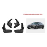 Para Mercedes-Benz Clase S 2022 4 unids/set coche Auto plástico suave contra salpicaduras guardabarros protector - Imagen 2