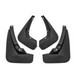 Para Jaguar XEL 2018-2019 4 unids/set protector de guardabarros de plástico suave para coche